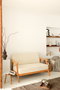 Atelier Del Sofa Nika Sofá de 2 Plazas Blanco